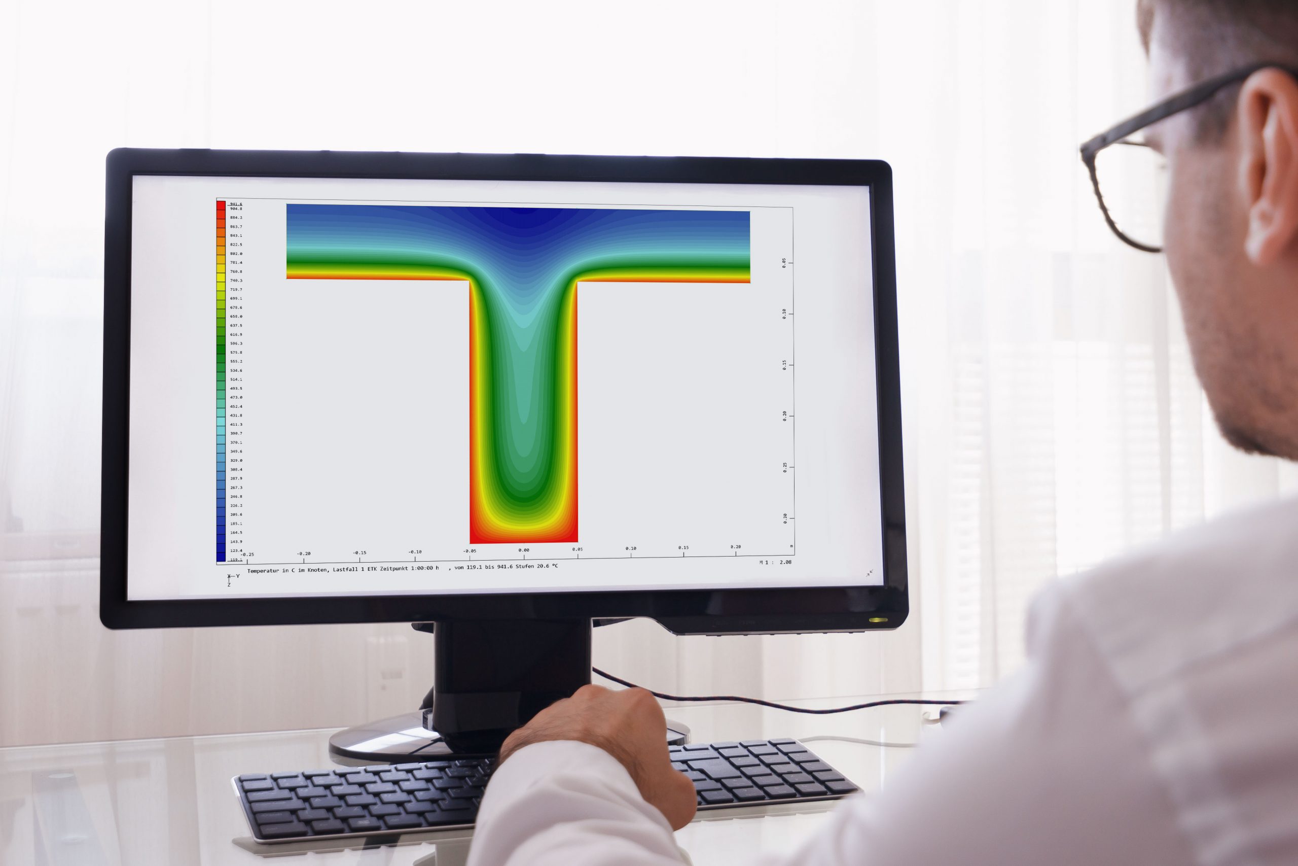 Thermische Analyse von Stahlbeton Thermische Analyse von Stahlbeton